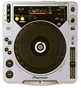 パイオニア デジタルターンテーブルCDプレーヤー シルバー CDJ-800(中古品)