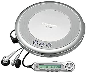 Panasonic SL-CT800-S ポータブルCDプレーヤー (シルバー)(中古品)