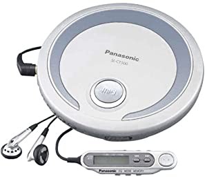 Panasonic SL-CT500-S ポータブルCDプレーヤー (シルバー)(中古品)