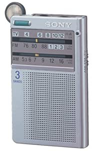 SONY ICF-T55V FMラジオ(中古品)