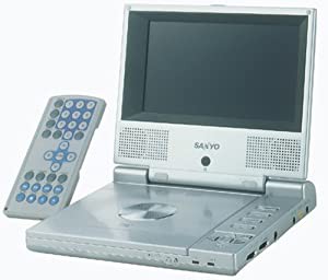 SANYO ポータブルDVDプレーヤー「ムービッシュ」DVD-HP58(中古品)