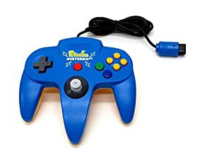 ピカチュウN64コントローラ ブルー N64(中古品)