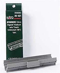 KATO Nゲージ 信号機用高架橋124mm 線路なし 20-421 鉄道模型用品(中古品)