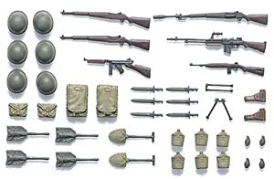 タミヤ 1/35 ミリタリーミニチュアシリーズ アメリカ歩兵装備品(中古品)