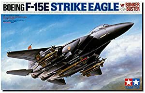 タミヤ 1/32 エアークラフトシリーズ No.12 アメリカ空軍 ボーイング F-15E ストライクイーグル バンカーバスター(中古品)