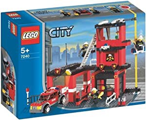 レゴ (LEGO) シティ 消防署 7240(中古品)