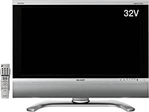 シャープ 32V型 液晶 テレビ AQUOS LC-32AD5 ハイビジョン 2005年モデル(中古品)