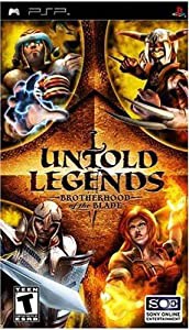 【輸入版:北米】Untold Legends: Brotherhood of the Blade - PSP(中古品)