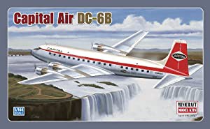 プラッツ 1/144 DC-6B"キャピタル航空" プラモデル MC14557(中古品)