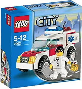 レゴ (LEGO) シティ 医師専用車 7902(中古品)