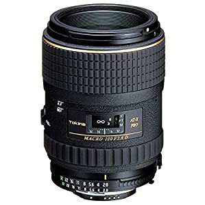 Tokina マクロレンズ AT-X M100 PRO D 100mm F2.8 MACRO ニコン用 フィルム/デジタル一眼対応(中古品)