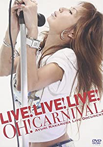 LIVE!LIVE!LIVE! OH!CARNIVAL~中村あゆみライブドキュメント~ [DVD](中古品)