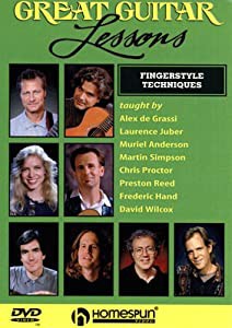 Great Guitar Lessons: Fingerstyle Techniques [DVD](中古品)