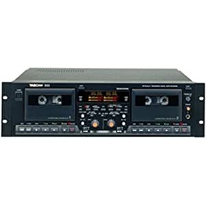 TASCAM ダブルカセットデッキ 完全独立オートリバース ドルビーB/C・CPS搭載 322(中古品)