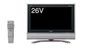 シャープ 26V型 液晶 テレビ AQUOS LC-26GH1 ハイビジョン 2006年モデル(中古品)