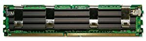 グリーンハウス MAC用 PC2-5300 240pin DDR2 SDRAM ECC FB-DIMM 2GB(1GB×2枚組) GH-FBM667-1GX2(中古品)