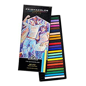 プリズマカラー・アートスティックス　（軸なし）色鉛筆　２４色セット(中古品)