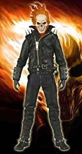 RAH(リアルアクションヒーローズ) GHOST RIDER (1/6スケール ABS&ATBC-PVC塗装済み可動フィギュア)(中古品)