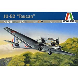イタレリ 1265S 1/72 ユンカース Ju52 "トゥカン" (タミヤ・イタレリシリーズ:38065)(中古品)