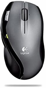 LOGICOOL ワイヤレスレーザーマウス ワンタッチ検索ボタン搭載 MX-620(中古品)