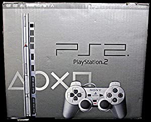 PlayStation 2 サテン・シルバー (SCPH-79000SS) 【メーカー生産終了】(中古品)