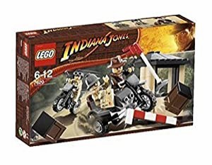 レゴ (LEGO) インディ・ジョーンズ オートバイ・チェイス 7620(中古品)