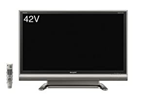 シャープ 42V型 液晶 テレビ AQUOS LC-42GX3W フルハイビジョン 2007年モデル(中古品)