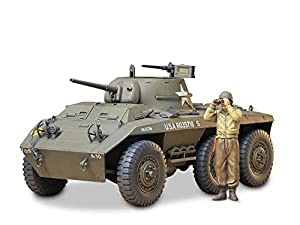 タミヤ 1/35 ミリタリーミニチュアシリーズ No.228 アメリカ軍 アメリカ軽装甲車 M8グレイハウンド プラモデル 35228(中古品)