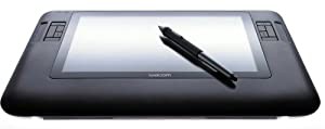 Wacom 液晶タブレット 薄型17mm、12.1インチ液晶 画面にダイレクトに、ペンで描く Cintiq12WX DTZ-1200W/G0(中古品)