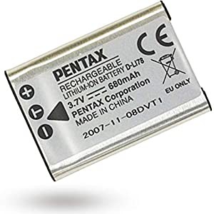 PENTAX D-LI78 充電式リチウムイオンバッテリー リチャージャブルバッテリー(中古品)