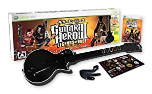 ギターヒーロー3 レジェンド オブ ロック(ギターヒーロー3専用「ワイヤレス レスポールコントローラー」同梱) - Xbox360(中古品)