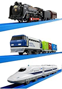 プラレール スーパー列車大集合セット-新幹線・SL・貨物-(中古品)