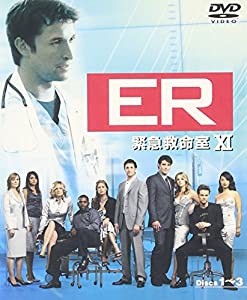 ER 緊急救命室 11thシーズン 前半セット (1~12話・3枚組) [DVD](中古品)