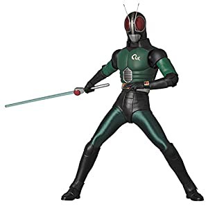 RAH リアルアクションヒーローズ DX 仮面ライダーBLACK RX 1/6スケール ABS&ATBC-PVC製 塗装済み可動フィギュア(中古品)