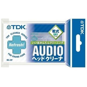 TDK オーディオヘッドクリーナー HCL-22UF(中古品)