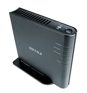 BUFFALO LAN端子用無線子機 メディアコンバータ WLI-TX4-G(中古品)