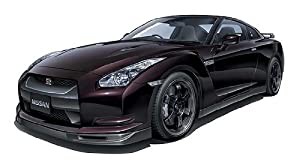 青島文化教材社 1/24 ザ・ベストカーGTシリーズ No.11 ニッサン R35 GT-R スペック V プラモデル(中古品)