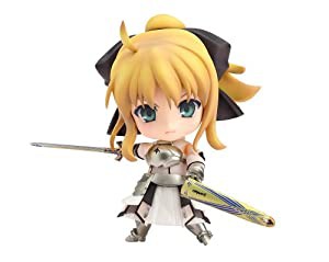 Fate/unlimited codes ねんどろいど セイバー・リリィ (PVC&ABS塗装済み可動フィギュア)(中古品)