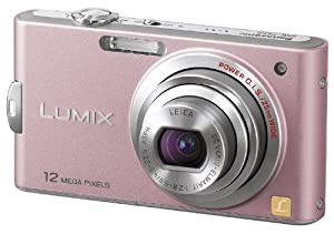 パナソニック デジタルカメラ LUMIX (ルミックス) FX60 スイートピンク DMC-FX60-P(中古品)