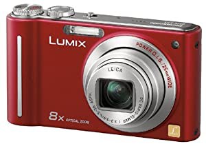 パナソニック デジタルカメラ LUMIX (ルミックス) ZX1 レッド DMC-ZX1-R(中古品)