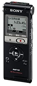 SONY ステレオICレコーダー 4GB UX300F ブラック ICD-UX300F/B(中古品)