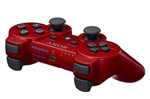 ワイヤレスコントローラ (DUALSHOCK3) ディープ・レッド(中古品)