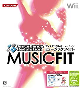 ダンスダンスレボリューション ミュージックフィット(マット同梱版) - Wii(中古品)