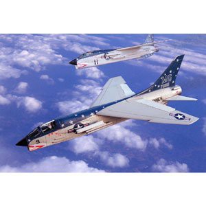 プラッツ 1/144 F-8K クルセイダー (2機セット) プラモデル PD-17(中古品)