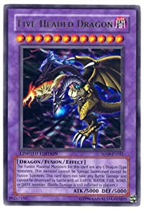 遊戯王 英語版 SD09-ENSS1 F・G・D Five-Headed Dragon ファイブ・ゴッド・ドラゴン (ウルトラレア)(中古品)