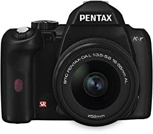 PENTAX デジタル一眼レフカメラ K-r レンズキット ブラック K-rLK BK(中古品)