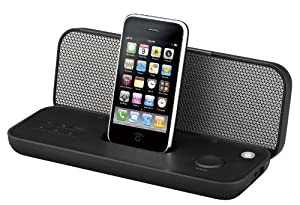 TDK iPod/iPhone対応スピーカー コンパクトボディ(折りたたみ式) ブラック Xaシリーズ SP-XA3602BK(中古品)