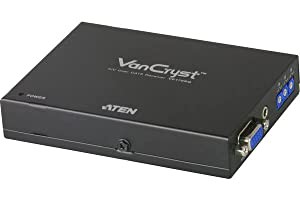 ATEN ビデオ延長器用レシーバー VGA / Cat5 / スキュー調整対応 VE170RQ(中古品)