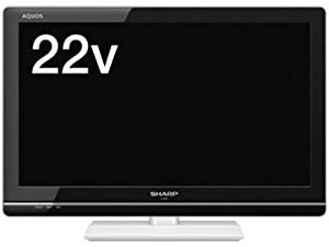 シャープ 22V型 液晶 テレビ AQUOS LC-22K5-W ハイビジョン 2011年モデル(中古品)