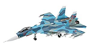 ハセガワ 1/72 ロシア海軍 Su-33 フランカーD プラモデル E35(中古品)